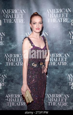 New York, États-Unis. 24 octobre 2023. Gillian Murphy assiste à l'American Ballet Theatre Fall Gala au David H. Koch Theater au Lincoln Center à New York. Crédit : SOPA Images Limited/Alamy Live News Banque D'Images