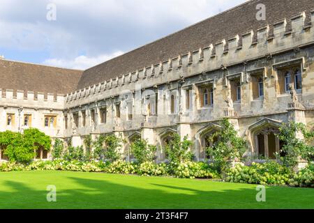 Oxford University Magdalen College Cloisters Magdalen College Oxford University Oxford Oxfordshire Angleterre Royaume-Uni GB Europe Banque D'Images