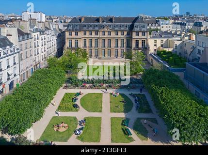 France, Paris, l'Hôtel Salé abritant le musée Picasso Banque D'Images