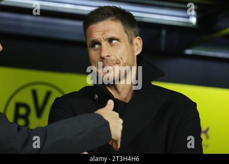 Firo : octobre 20th, 2023 football, football, hommes 1st League, ERSTE iga 1st Bundesliga, saison 2023/2024 BVB Borussia Dortmund - SV SVW Werder Bremen 1:0 Manager, Sebastien Kehl, Portrait, BVB Banque D'Images