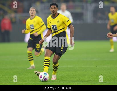 Firo : 20 octobre 2023 football, football, hommes 1e ligue, ERSTE iga 1e Bundesliga, saison 2023/2024 BVB Borussia Dortmund - SV SVW Werder Bremen 1:0 action individuelle, Sebastien Haller, BVB Banque D'Images