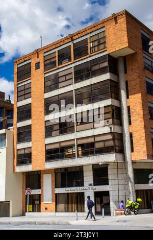 Bogota, Colombie - octobre 23 2023. Bâtiment du Conseil de section de la magistrature de Bogota au nord de la ville sur la rue 85. Banque D'Images