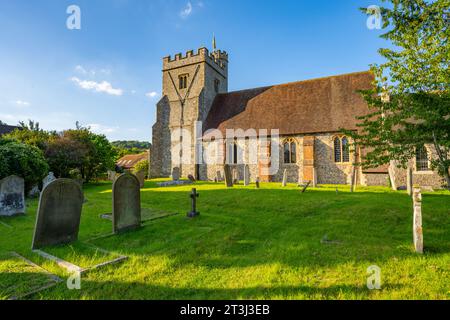 St. Peter et St Paul église Farningham Kent Banque D'Images