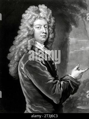 William Congreve (1670 – 1729) dramaturge anglais, poète et homme politique whig Banque D'Images