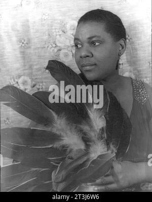 Bessie Smith (1894 – 1937) chanteuse de blues afro-américaine Banque D'Images