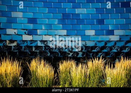 Visual Arts Center, Boise State University, Boise, Idaho (2019) Northern Wall Banque D'Images