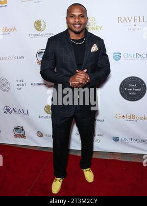 Hollywood, États-Unis. 25 octobre 2023. HOLLYWOOD, LOS ANGELES, CALIFORNIE, États-Unis - 25 OCTOBRE : Eric King arrive au 4e gala annuel du future Stars Basketball Camp Charity Dinner qui s'est tenu au Taglyan Complex le 25 octobre 2023 à Hollywood, Los Angeles, Californie, États-Unis. (Photo de Xavier Collin/image Press Agency) crédit : image Press Agency/Alamy Live News Banque D'Images