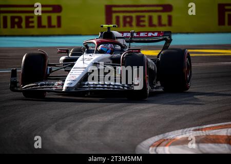 Miami, États-Unis. 05 mai 2023. MIAMI INTERNATIONAL AUTODROME, ÉTATS-UNIS - 05 MAI : Yuki Tsunoda, AlphaTauri AT04 lors du Grand Prix de Miami à Miami International Autodrome le vendredi 05 mai 2023 à Miami, États-Unis. (Photo de Michael Potts/Agence BSR) crédit : Agence BSR/Alamy Live News Banque D'Images