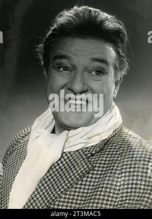 L'acteur danois Peter Malberg dans le film Der Var Engang en Gade, Danemark 1957 Banque D'Images