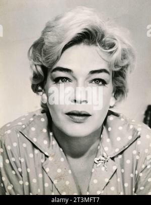 L'actrice française Simone Signoret dans le film Hungry for Love (Adua e le sue amiche), Italie 1960 Banque D'Images