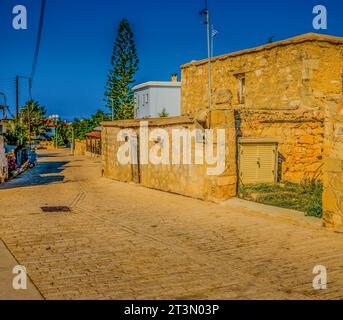 Neo Chario Village, Chypre, Grèce Banque D'Images