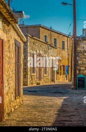 Neo Chario Village, Chypre, Grèce Banque D'Images