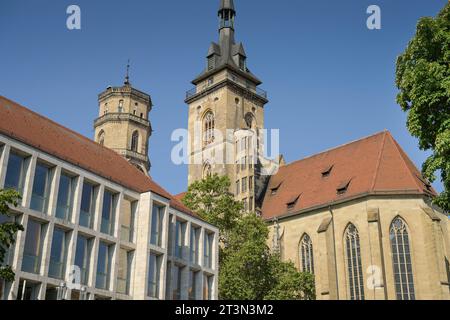 Stiftskirche, Stiftstraße, Stuttgart, Baden-Württemberg, Deutschland Banque D'Images