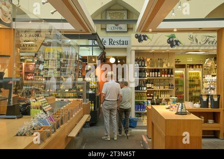 Innenansicht, Markthalle Stuttgart, Dorotheenstraße, Stuttgart, Bade-Württemberg, Deutschland Banque D'Images