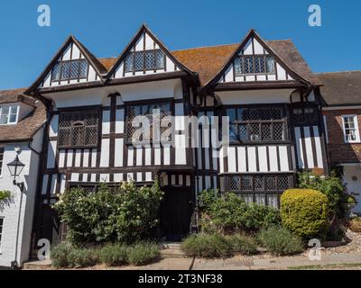 Hartshorn House (The Old Hospital) sur Mermaid Street, Rye, East Sussex, Royaume-Uni. Banque D'Images