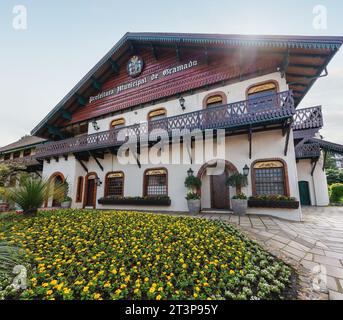 Hôtel de ville de Gramado - Gramado, Rio Grande do Sul, Brésil Banque D'Images