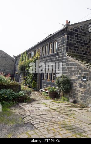 Back Lane Heptonstall West Yorkshire Angleterre Banque D'Images