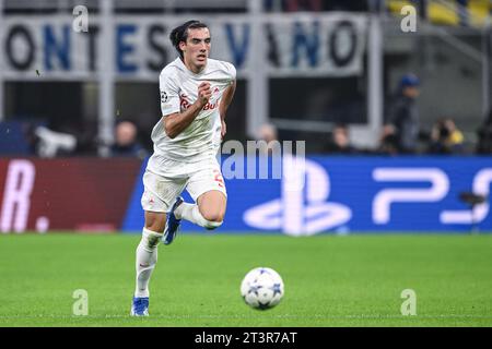 Milan, Italie. 24 octobre 2023. Milan, Italie, 24.10.23 : Roko Simic (23 Salzbourg) lors du match de phase de groupes de la Ligue des Champions entre le FC Internazionale et le FC Salzbourg au stade San Siro de Milan, Italie football (Cristiano Mazzi/SPP) crédit : SPP Sport Press photo. /Alamy Live News Banque D'Images