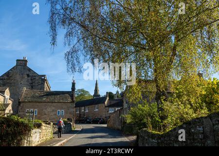 Stanton in Peak un joli petit village dans le Derbyshire, en Angleterre Banque D'Images