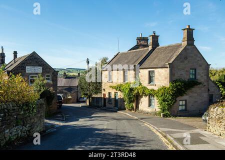 Stanton in Peak un joli petit village dans le Derbyshire, en Angleterre Banque D'Images