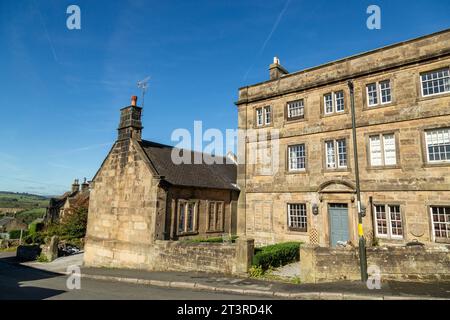 Stanton in Peak un joli petit village dans le Derbyshire, en Angleterre Banque D'Images