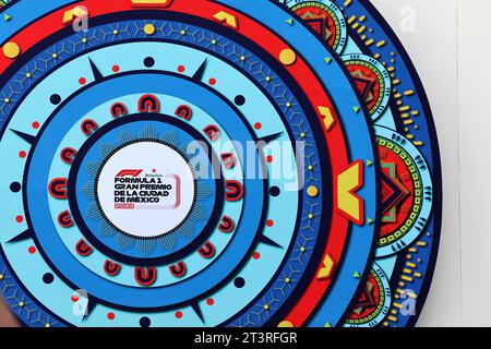 Mexico, Mexique. 26 octobre 2023. Atmosphère du circuit. Championnat du monde de Formule 1, Rd 20, Grand Prix du Mexique, jeudi 26 octobre 2023. Mexico, Mexique. Crédit : James Moy/Alamy Live News Banque D'Images