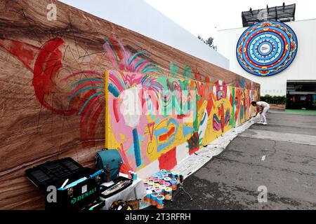 Mexico, Mexique. 26 octobre 2023. Ambiance paddock. Championnat du monde de Formule 1, Rd 20, Grand Prix du Mexique, jeudi 26 octobre 2023. Mexico, Mexique. Crédit : James Moy/Alamy Live News Banque D'Images
