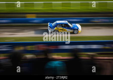 Passau, Allemagne. 26 octobre 2023. Ambiance pendant le Rallye d'Europe centrale 2023, 12e manche du Championnat du monde des voitures de rallye WRC 2023, du 26 au 29 octobre 2023 à Passau, Allemagne - photo Nikos Katikis/DPPI crédit : DPPI Media/Alamy Live News Banque D'Images