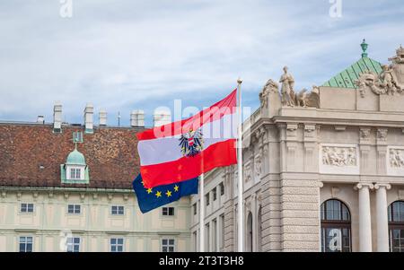 20231026 Nationalfeiertag 2023 Angelobung von RekrutInnen WIEN, OESTERREICH - 26. OKTOBER : Offiziellen Feierlichkeiten am Nationalfeiertag 2023 am Wiener Heldenplatz am 26. Oktober 2023 à Wien, Oesterreich. 231026 SEPA 17 066 Copyright : xIsabellexOuvrardx SEPAxMedia crédit : Imago/Alamy Live News Banque D'Images