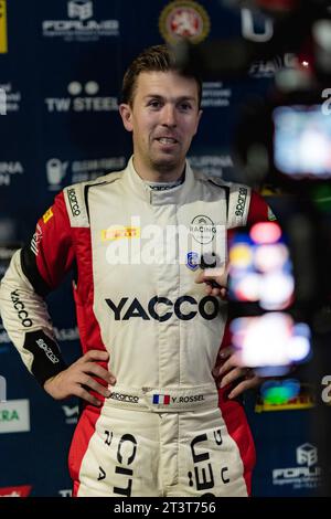 Passau, Allemagne. 26 octobre 2023. ROSSEL Yohan (FRA), CITROEN C3, portrait lors du Rallye d'Europe centrale 2023, 12e manche du Championnat du monde des voitures de rallye WRC 2023, du 26 au 29 octobre 2023 à Passau, Allemagne - photo Nikos Katikis/DPPI crédit : DPPI Media/Alamy Live News Banque D'Images