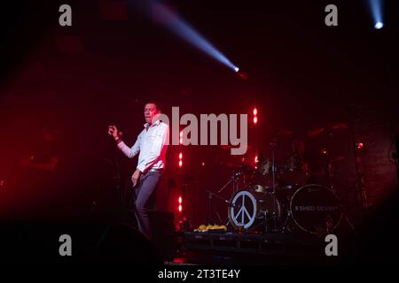 Photographies de Rick Witter de Shed Seven au Barrowland Glasgow le 26 octobre 2023 Banque D'Images