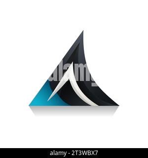 Conception de logo avec ombre, couleurs primaires simples. Illustration vectorielle. Illustration de Vecteur