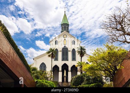 Basilique des vingt-six Saints Martyrs du Japon à Nagasaki, Kyushu Banque D'Images