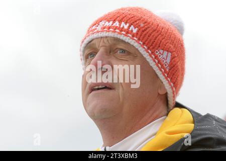 Norbert Loch Bundestrainer Rodeln Viessmann Rodel Welt Cup Herren à Koenigssee, Deutschland am 04.01.2015 Banque D'Images