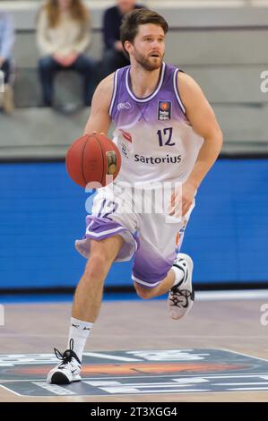 Malte Schwarz (12) BG Göttingen BG Göttingen Krombacher Challenge 2015 in Hagen, Deutschland am 27.09.2015 Banque D'Images