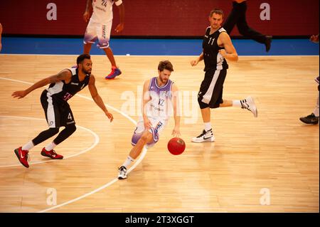 Malte Schwarz (12) BG Göttingen Krombacher Challenge 2015 in Hagen, Deutschland am 27.09.2015 Banque D'Images