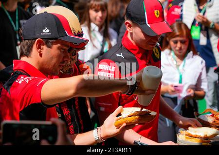 Mexico, Mexiko. 26 octobre 2023. 26 octobre 2023, Autodromo Hermanos Rodriguez, Mexico, Formule 1 Gran Premio de la Ciudad de Mexico 2023, dans la photo Charles Leclerc (MCO), Scuderia Ferrari Credit : dpa/Alamy Live News Banque D'Images
