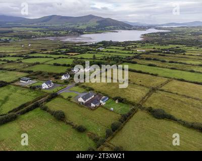 Castlequin Loop Walk, Cahersiveen, Irlande, Royaume-Uni. Banque D'Images