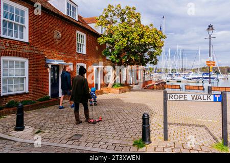 Hamble Marina. Hamble-le-Rice, Eastleigh, Hampshire, Angleterre, Royaume-Uni, Europe Banque D'Images