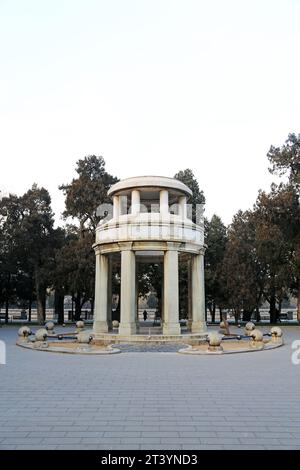 PÉKIN - décembre 22 : pavillon de style traditionnel chinois, dans le parc Zhongshan, le 22 décembre 2013, pékin, chine. Banque D'Images