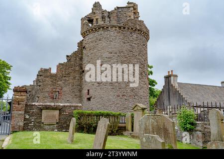 Palais Bishop's et Earl's à Kirkwall, en Écosse Banque D'Images