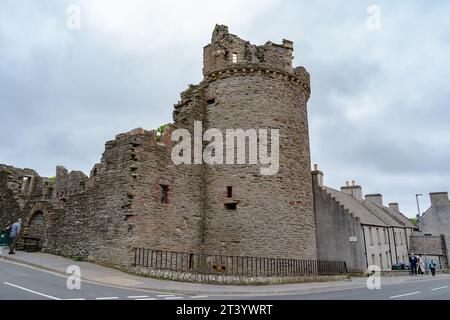 Palais Bishop's et Earl's à Kirkwall, en Écosse Banque D'Images