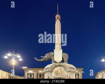 Italie, Sicile, Catane, Liotru Banque D'Images