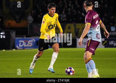 Breda, pays-Bas. 27 octobre 2023. BREDA, PAYS-BAS - 27 OCTOBRE : Matthew Garbett du NAC Breda lors du match néerlandais Keuken Kampioen Divisie entre le NAC Breda et Helmond Sport au Rat Verlegh Stadion le 27 octobre 2023 à Breda, pays-Bas. (Photo de Gabriel Calvino Alonso/Orange Pictures) crédit : Orange pics BV/Alamy Live News Banque D'Images