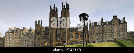 Le bâtiment Assembly Hall, The Mound, Edinburgh City, Écosse, Royaume-Uni Banque D'Images