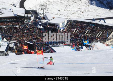 Solden, Tyrol, Autriche. 28 octobre 2023. Ouverture de la coupe du monde de ski alpin Audi FIS ; Magdalena Luczak (POL) crédit : action plus Sports/Alamy Live News Banque D'Images