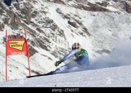 Solden, Tyrol, Autriche. 28 octobre 2023. Ouverture de la coupe du monde de ski alpin Audi FIS ; Federica Brignone (ITA) crédit : action plus Sports/Alamy Live News Banque D'Images