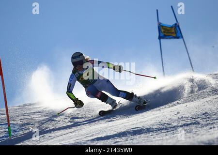 Solden, Tyrol, Autriche. 28 octobre 2023. Ouverture de la coupe du monde de ski alpin Audi FIS ; Ragnhild Mowinckel (NOR) crédit : action plus Sports/Alamy Live News Banque D'Images