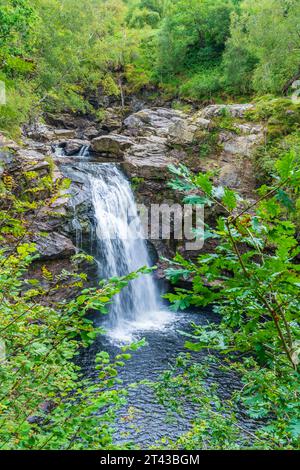 Falls of Falloch, Crianlarich, Stirling, Écosse, Royaume-Uni, Europe Banque D'Images