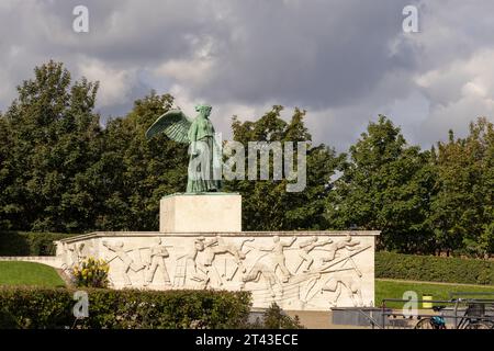 Statue de la paix Ange de Langelinie Banque D'Images